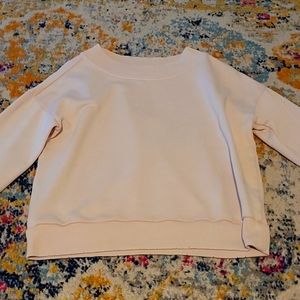Light pink sweatshirt